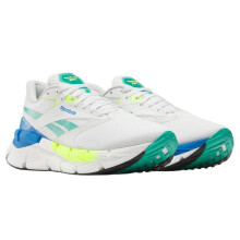 (8.5 UK, White/Yellow) Reebok Mens FloatZig Symmetros Trainers