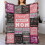 Couverture douce en flanelle de polyester pour maman 152 cm x 127 cm 1
