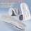 Πάτοι 4D Cloud για άνδρες και γυναίκες – Memory Foam, Υποστήριξη καμάρας, Ρεφλεξολογικό 3