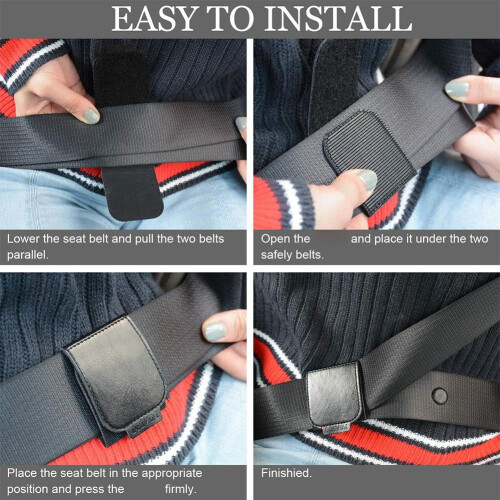 Seat Belt Adjuster Set Universal 4-Pack 2