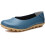 Γυναικεία Δερμάτινα Παπούτσια Loafers Μονόχρωμα Slip-on Flat Παπούτσια Άνετα Casual Φλατ για 1