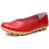 Γυναικεία Δερμάτινα Παπούτσια Loafers Μονόχρωμα Slip-on Flat Παπούτσια Άνετα Casual Φλατ για 7