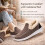 Women's orthopedic wool slip-on boots with arch support and 5