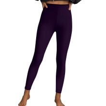 Női magas derekú, rugalmas jóganadrág – puha, bolyhozott tejselyem anyagból, karcsúsított leggings futáshoz és edzéshez, S-3XL, több