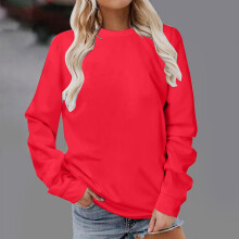 Damen-Tops in Übergrößen 2023: Modische Langarm-Freizeithemden mit Print, Rundhalsausschnitt, Sweatshirt-Pullover, lockere Tunika-Tops – bis zu