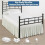 Ruffled Bed Skirt Queen 60x80 in Microfiber with 18" Drop 4