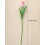 10pcs Pink Artificial Tulip Flowers, Real Touch, 34cm 5
