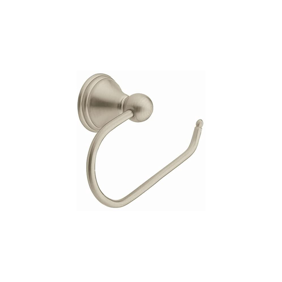 Preston Brushed Nickel Single Post Toilet Paper Holder