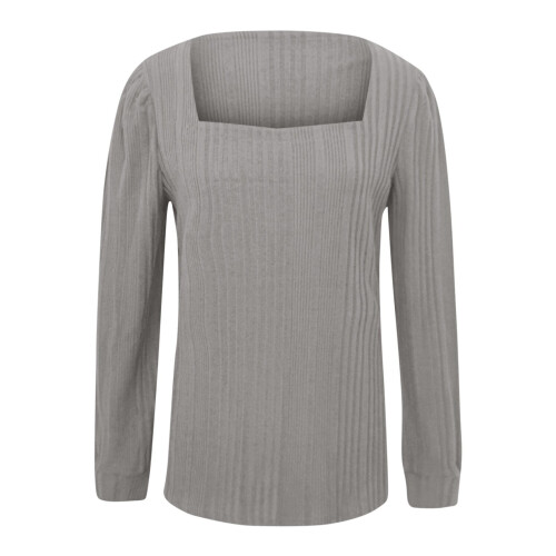 Lenago Herbstpullover für Damen in Übergrößen, modische Langarm-Pullover in Unifarben 2
