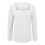 Blusas Lenago femininas plus size da moda, manga comprida, estilo pulôver, cor sólida. 3