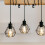 OUNONA4pcs Κλιπ καλωδίου πολυελαίου Diy Καλώδιο αδένα λαμπτήρα Σύνδεση λαβής σπείρωμα 7
