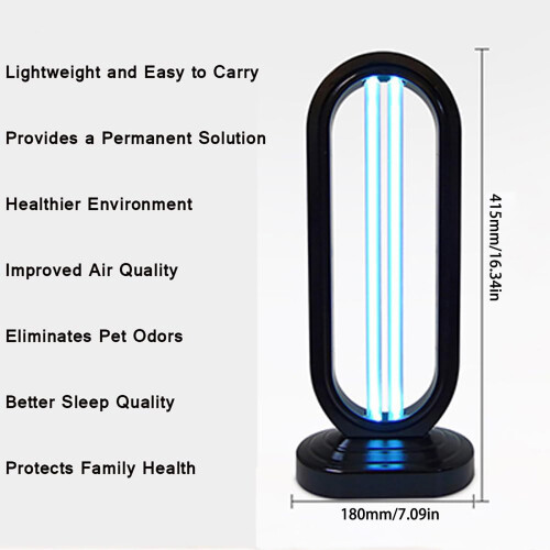 Πολυλειτουργική συσκευή Lumivyx Haloclean UV: Καθαριστικό & Φως για κοριούς έως 430τ.μ., 2