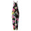 Macacão feminino com suspensórios, comprimento total, estilo casual, folgado, com bolsos e alças. 5