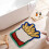 Halkfri absorberande golvmatta polyester gul 64,5 x 35,5 cm 4