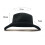 GROFRY Unisex Vintage Πλατύ Γείσο Ζεστό Καπέλο Western Cowboy Καπέλο Βρετανικού Στυλ Τζαζ Καπέλο 6