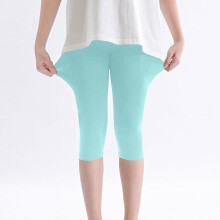 Leggings Capri 3/4 pour petites filles, pantalons basiques pour l'école, le sport et la danse, leggings d'été courts Capri pour enfants, 2-12 ans
