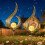 Solar-Gartenleuchten, Bronze, 2er-Pack 1