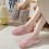 Γυναικείες ζεστές βαμβακερές παντόφλες Slip-on, ζεστά παπούτσια σπιτιού, άνετες 5