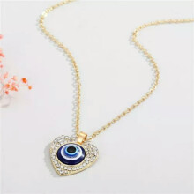 EASTIN Turkse blauwe boze oog kraal bescherming geluk armband ketting dames sieraden - 48 - Blauwe oog armband