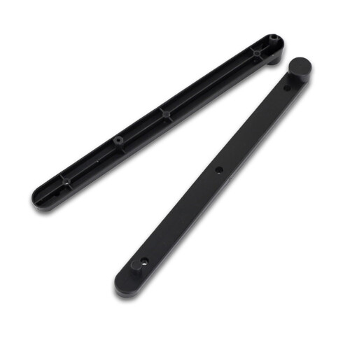 2pcs Drawer Slides Side Mount Rails Track Guide for Cabinets Shoe Cabinets 1
