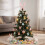 Easter Bunny Ear Tree Topper Pink Cloth Spring Base 37.5 cm 5
