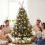 Easter Bunny Ear Tree Topper Pink Cloth Spring Base 37.5 cm 4