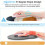 Εργονομικά Mouse Pads 3 τεμαχίων με υποστήριξη καρπού και σετ σαλονιού, αφρός μνήμης, 4