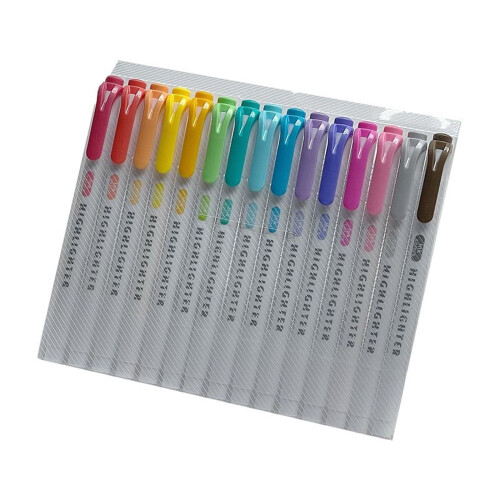 15-farbige doppelseitige Textmarker 1
