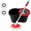 Black360 spinmop og spand med klemmer 2