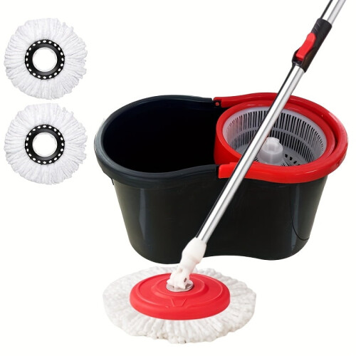 Black360 spinmop og spand med klemmer 1