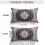 Boho Throw Pillow Covers Cotton Double-Sided 12x20 in Set 2