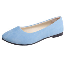Ballerine da donna Upioiwer – Scarpe basse morbide e comode con punta arrotondata, tacco basso casual per lavoro, ballo, feste, attività