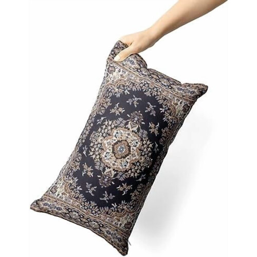 Boho Throw Pillow Covers Cotton Double-Sided 12x20 in Set 2