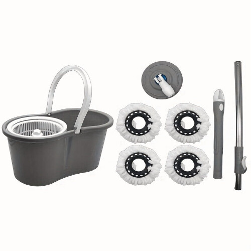 Black360 spinmop og spand med klemmer 2