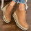 Γυναικεία slip-on ψηλοτάκουνα sneakers με κρυφό τακούνι και πλατφόρμα, μποτάκια μέχρι 4