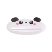 Cartoon Panda Toothpaste Tube Squeezer and ABS Dispenser for Max Tube Use in Bathroom
