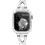 Λουράκι καρπού συμβατό με το Apple Watch Series8 7SE για γυναίκες, μεταλλικό λουράκι από 8