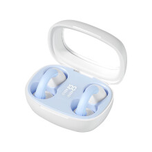 Bezdrátová sluchátka do uší Bezdrátová Bluetooth sluchátka s klipem na ucho, který se nezasouvá do ucha, 5,3" dlouhá výdrž baterie,