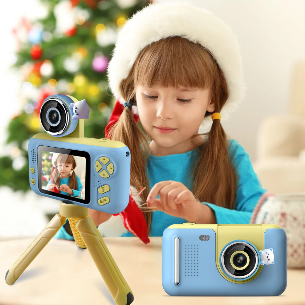 Kids' Camcorder 40Mp 2.4" Ips Screen 180 Rotatable Lens 9402001617743