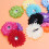 Presilhas de cabelo com flores e pinos de cristal (15 peças) 3