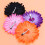Presilhas de cabelo com flores e pinos de cristal (15 peças) 4