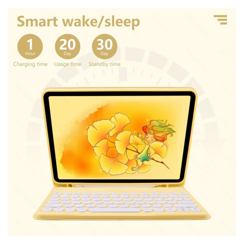 Θήκη πληκτρολογίου Bluetooth με ποντίκι συμβατή με iPad Air4 10.9 (2020) - Απόλυτη προστασία 2