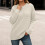 Damenpullover für Herbst und Winter: Rundhals-Langarmpullover, lässige Pullover-Oberteile 2