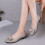 Γυναικεία slip-on loafers, αναπνεύσιμα καλοκαιρινά παπούτσια με στρας, αντιολισθητικά, 2