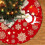 Jupe de Noël à motif classique pour les fêtes 1