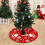 Jupe de Noël à motif classique pour les fêtes 4
