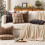Fodere per cuscini natalizie scozzesi, set da 2 pezzi (50x50 cm) 3