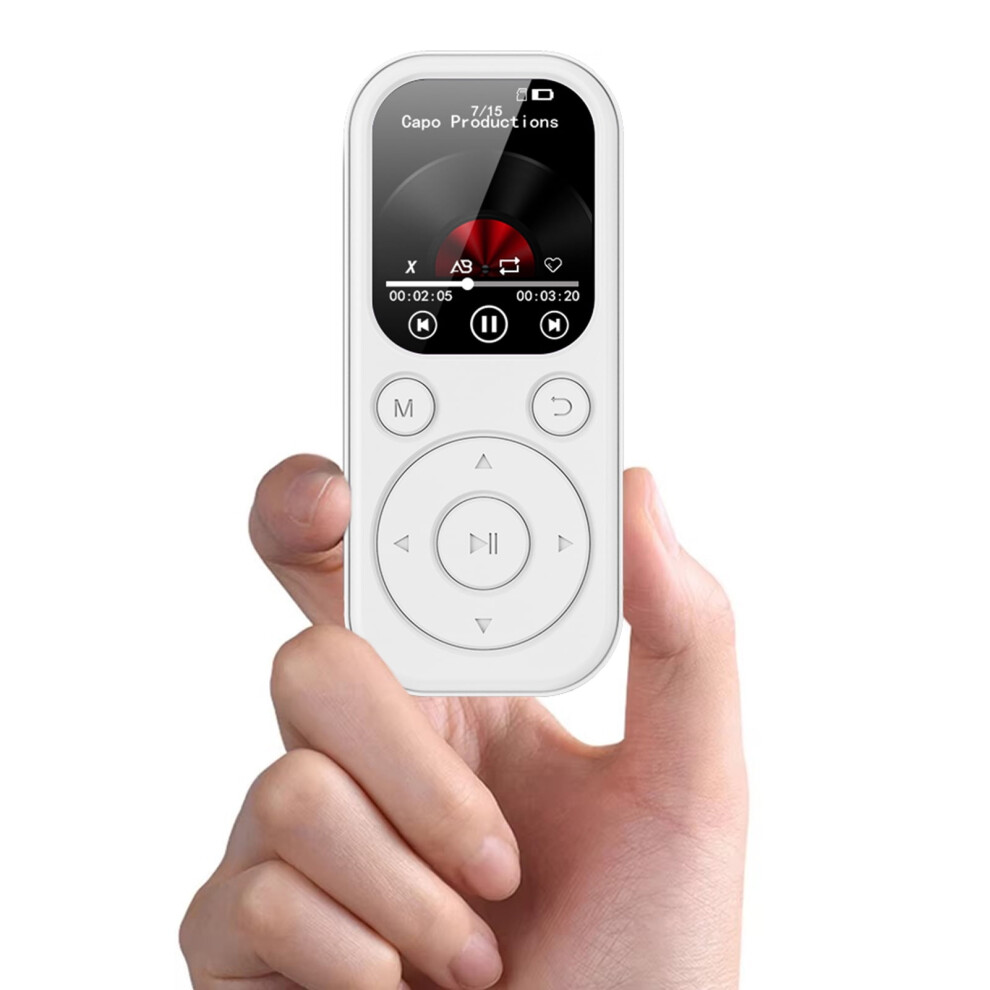32Gb Mp3/Mp4 Player 2.01" Ips Screen Portable Songs Player With Bt 5.4 Video/Voice Recorder/Fm Radio/E-Book 12 Hours Playback Lossless Sound 9422877788156