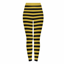 Pantaloni de yoga cu dungi pentru femei, din mătase moale, din lapte, elastici, atletici, mărimi mari S-3XL, multicolori
