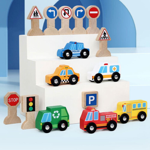 Kinder-Lernspielzeug Rollenspielfahrzeug Mini-Schilder 2